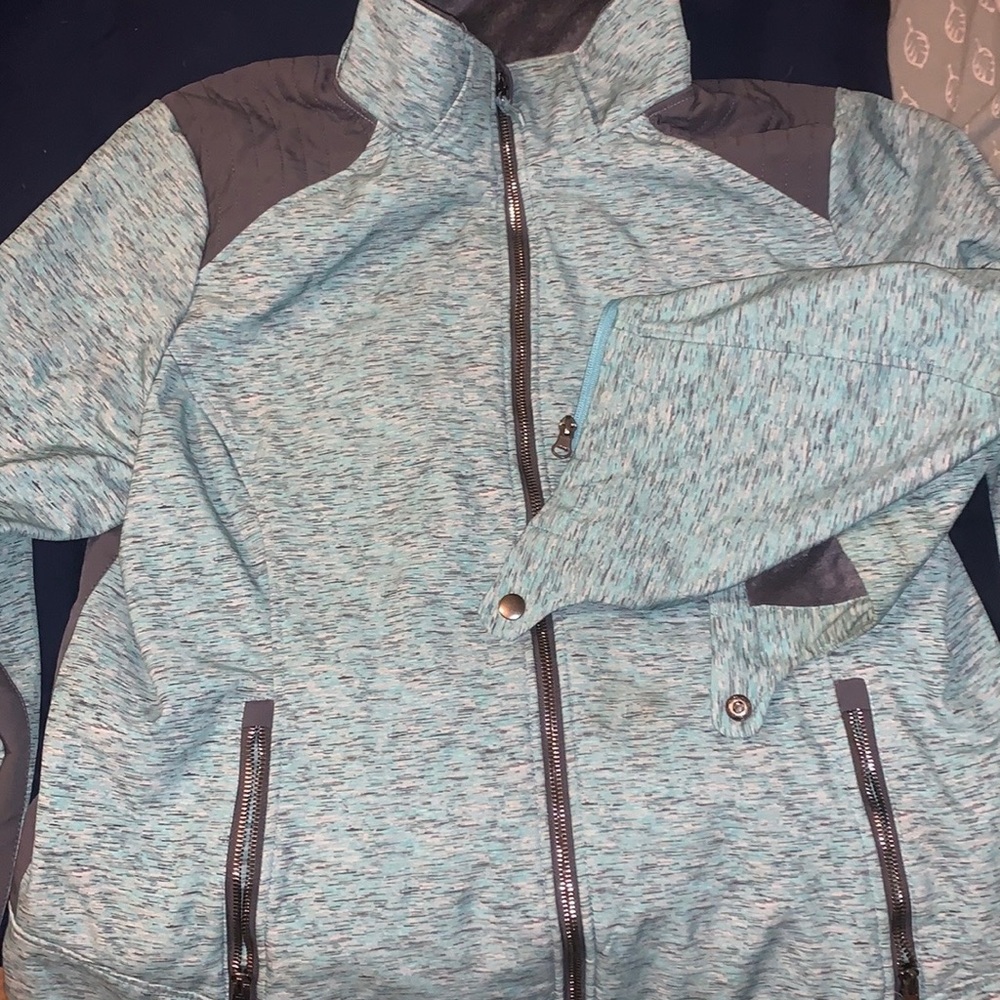 Light blue jacket. Brand new